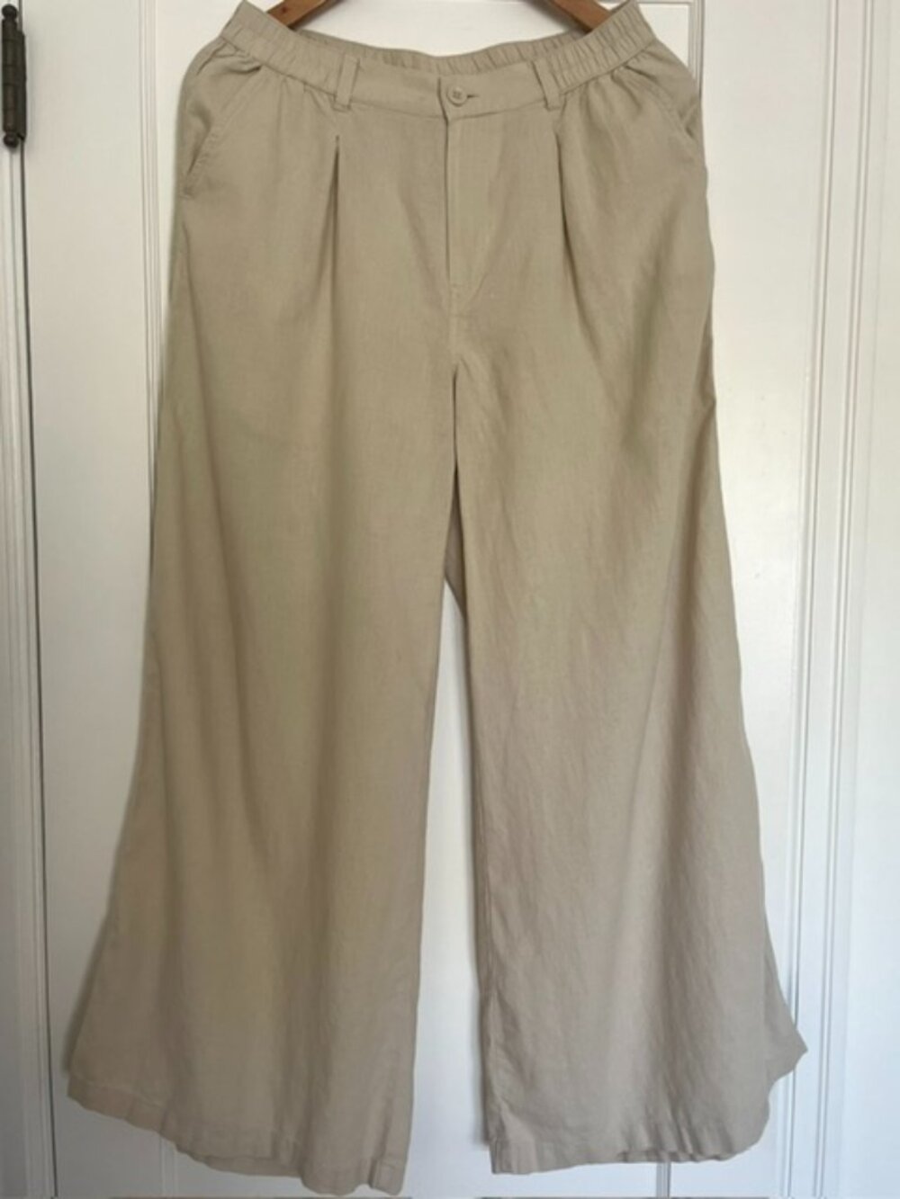 Aerie Wide Leg Drapey Trouser Pants | Size Medium - Picture 3 of 7